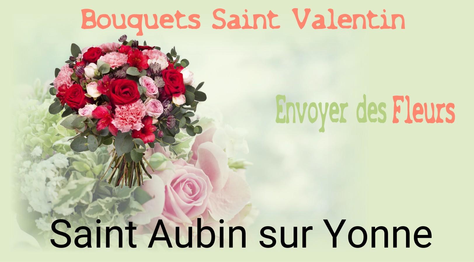 Roses de Saint-Valentin livrées à Saint-Aubin-sur-Yonne
